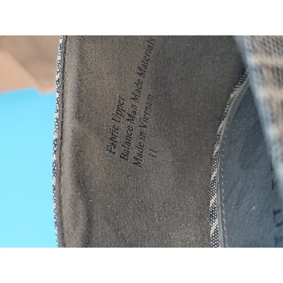 Womens D' Orsay Flats Sz 11 Striped Slip On Blue By Audrey Brooke  Casual Shoe - Picture 5 of 8